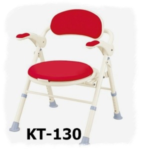 [케어맥스코리아] 목욕의자 KT-130 (접이식,높이조절,팔받침스윙,시트65°회전) 동영상참조