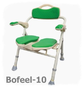[보필] 접이식 목욕의자 Bofeel-10,보필10 (시트분리형,접이식,높이조절,팔걸이스윙)